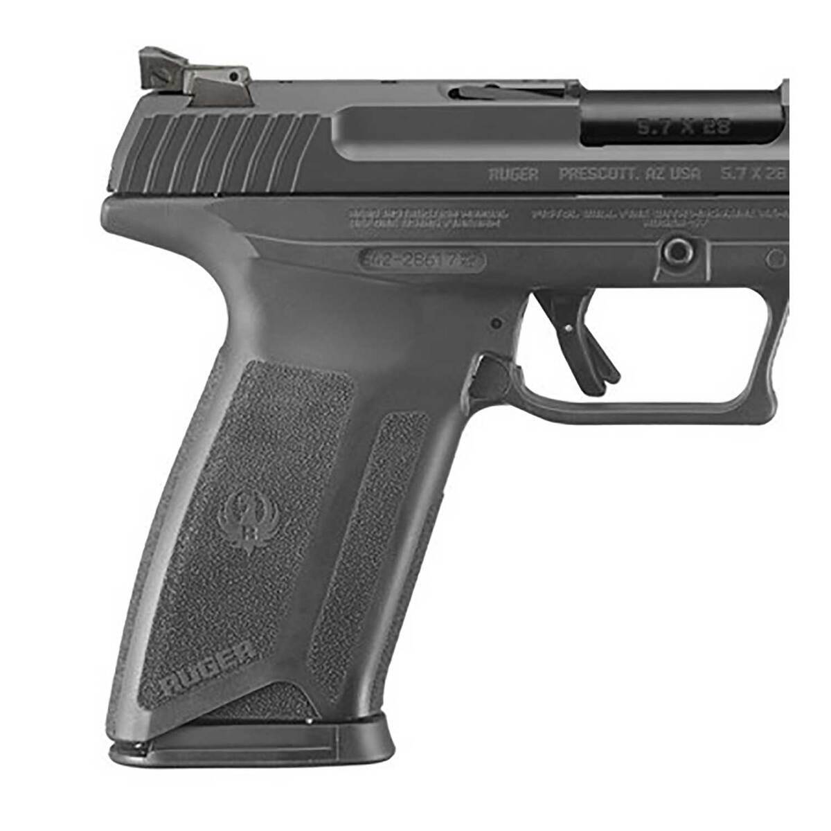 Ruger 57 Pro Model 5.7x28mm 4.94in Black Nitride Pistol - 20+1 - Black Ruger 57 Pro Model 5.7x28mm 4.94in Black Nitride Pistol - 20+1 - Black