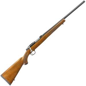 Ruger 77/17 Walnut/Black Rifle Bolt Action Rifle - 17 Winchester Super Mag