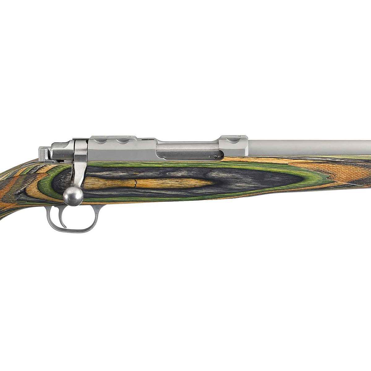 Ruger 77/22 Stainless/Green Bolt Action Rifle - 22 Hornet - Green Mountain Ruger 77/22 Stainless/Green Bolt Action Rifle - 22 Hornet - Green Mountain