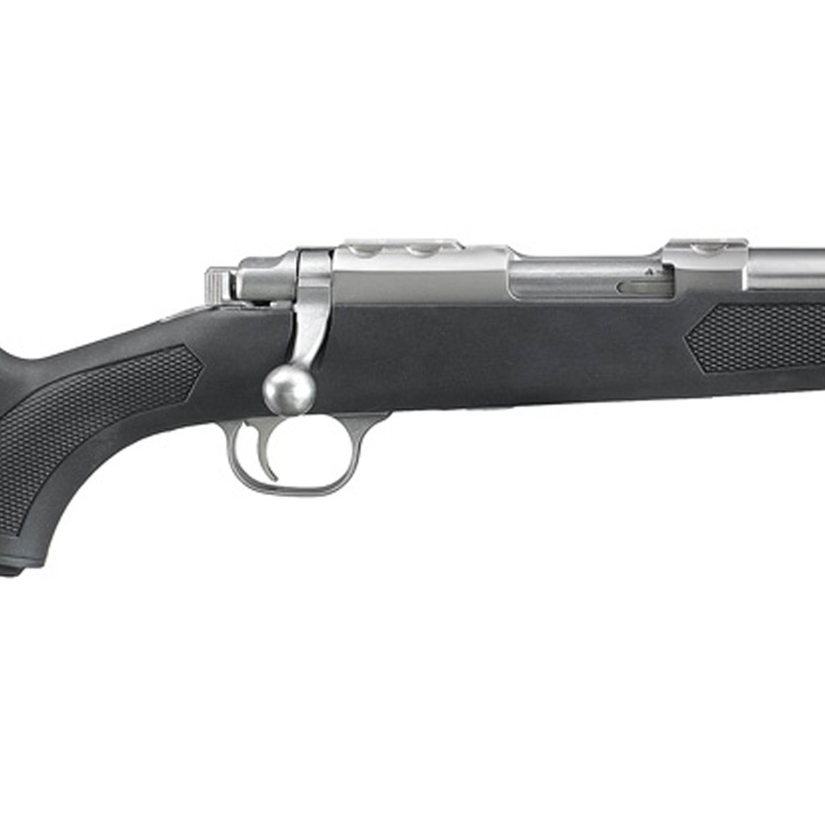 Ruger 77/357 Threaded Barrel Stainless/Black Bolt Action Rifle - 357 Magnum - Black Ruger 77/357 Threaded Barrel Stainless/Black Bolt Action Rifle - 357 Magnum - Black