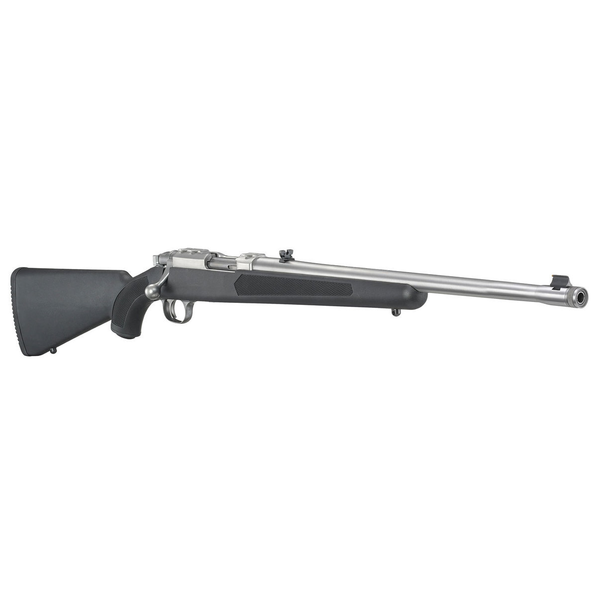 Ruger 77/357 Threaded Barrel Stainless/Black Bolt Action Rifle - 357 Magnum - Black Ruger 77/357 Threaded Barrel Stainless/Black Bolt Action Rifle - 357 Magnum - Black