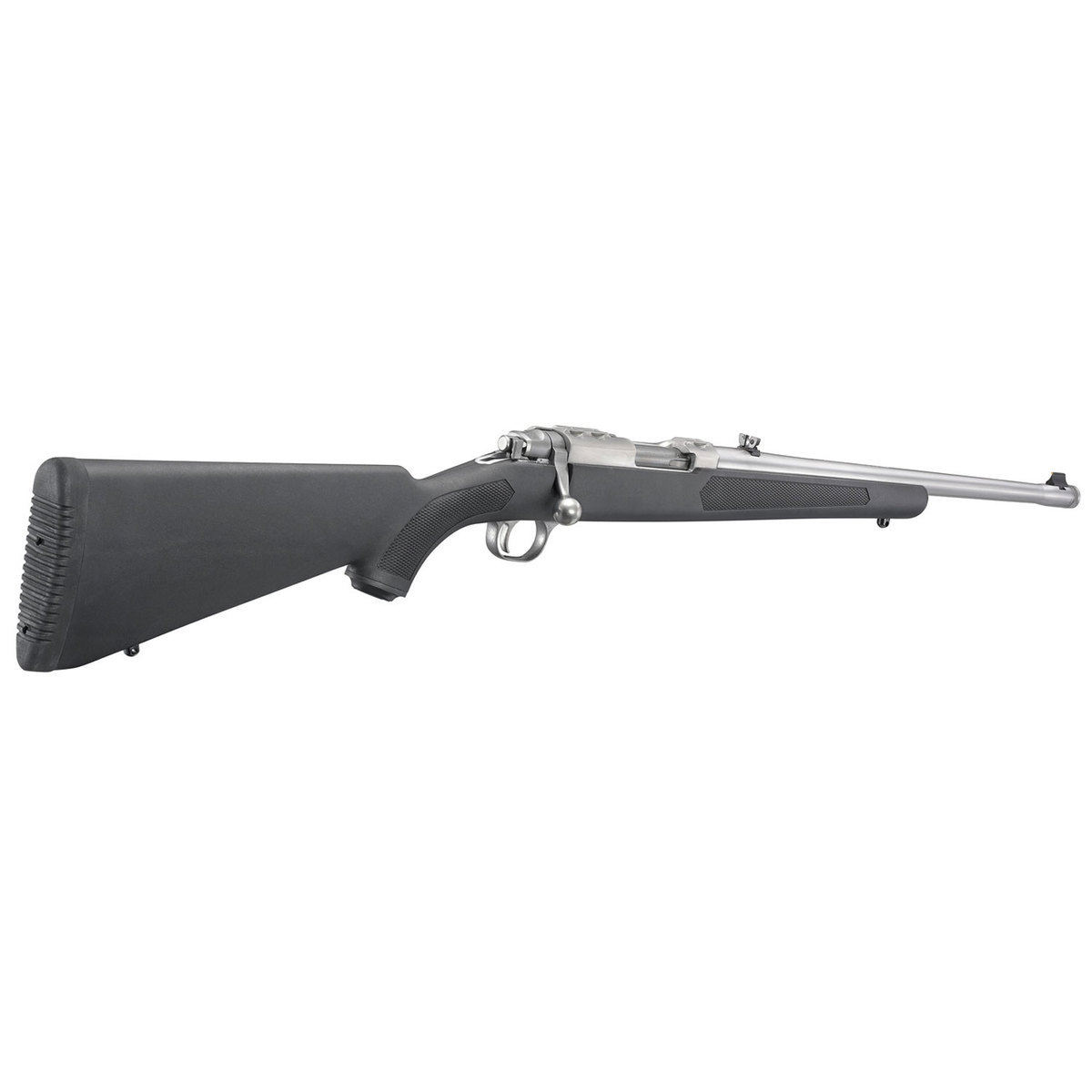 Ruger 77/357 Threaded Barrel Stainless/Black Bolt Action Rifle - 357 Magnum - Black Ruger 77/357 Threaded Barrel Stainless/Black Bolt Action Rifle - 357 Magnum - Black