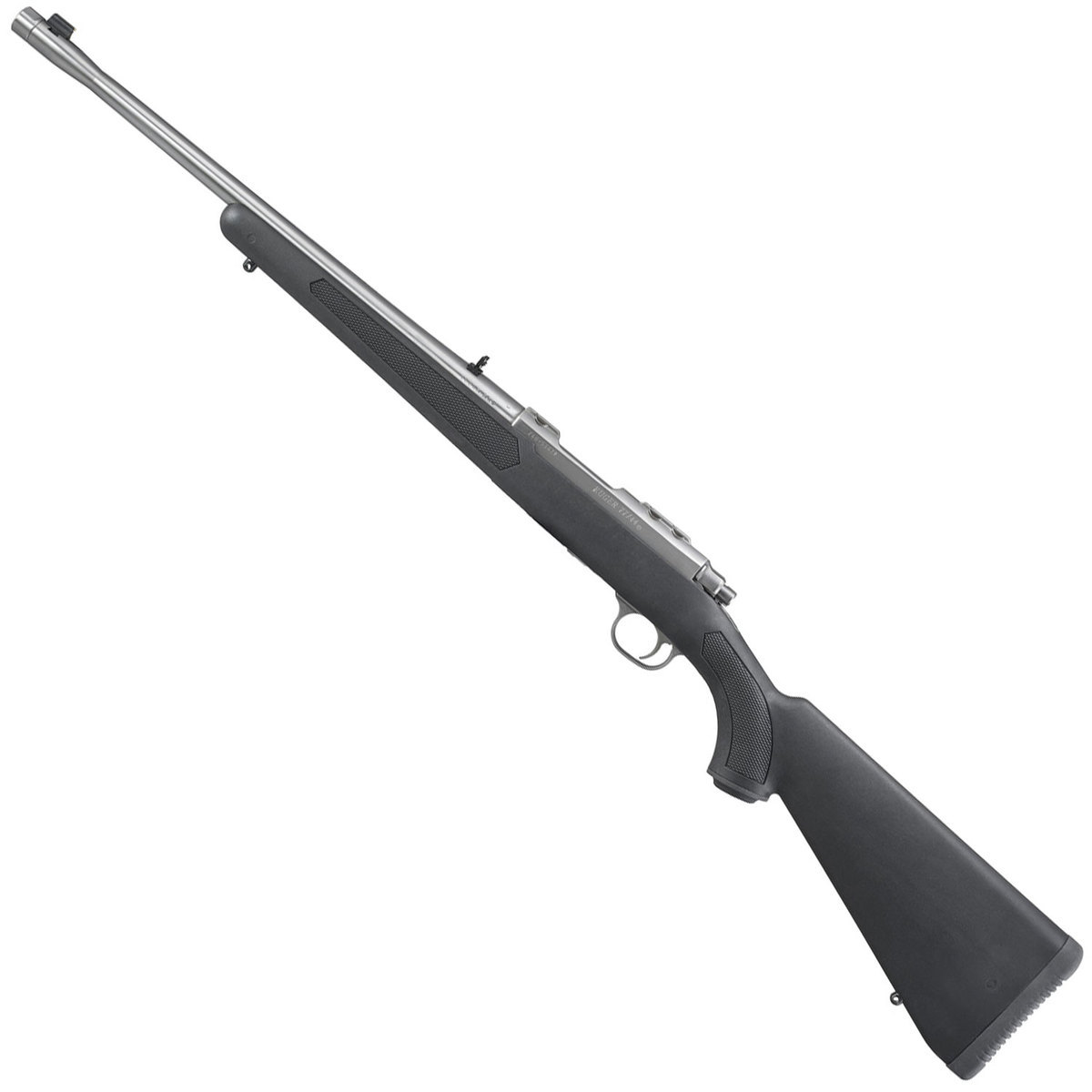 Ruger 77/44 Threaded Barrel Stainless/Black Bolt Action Rifle - 44 Magnum - Black Ruger 77/44 Threaded Barrel Stainless/Black Bolt Action Rifle - 44 Magnum - Black