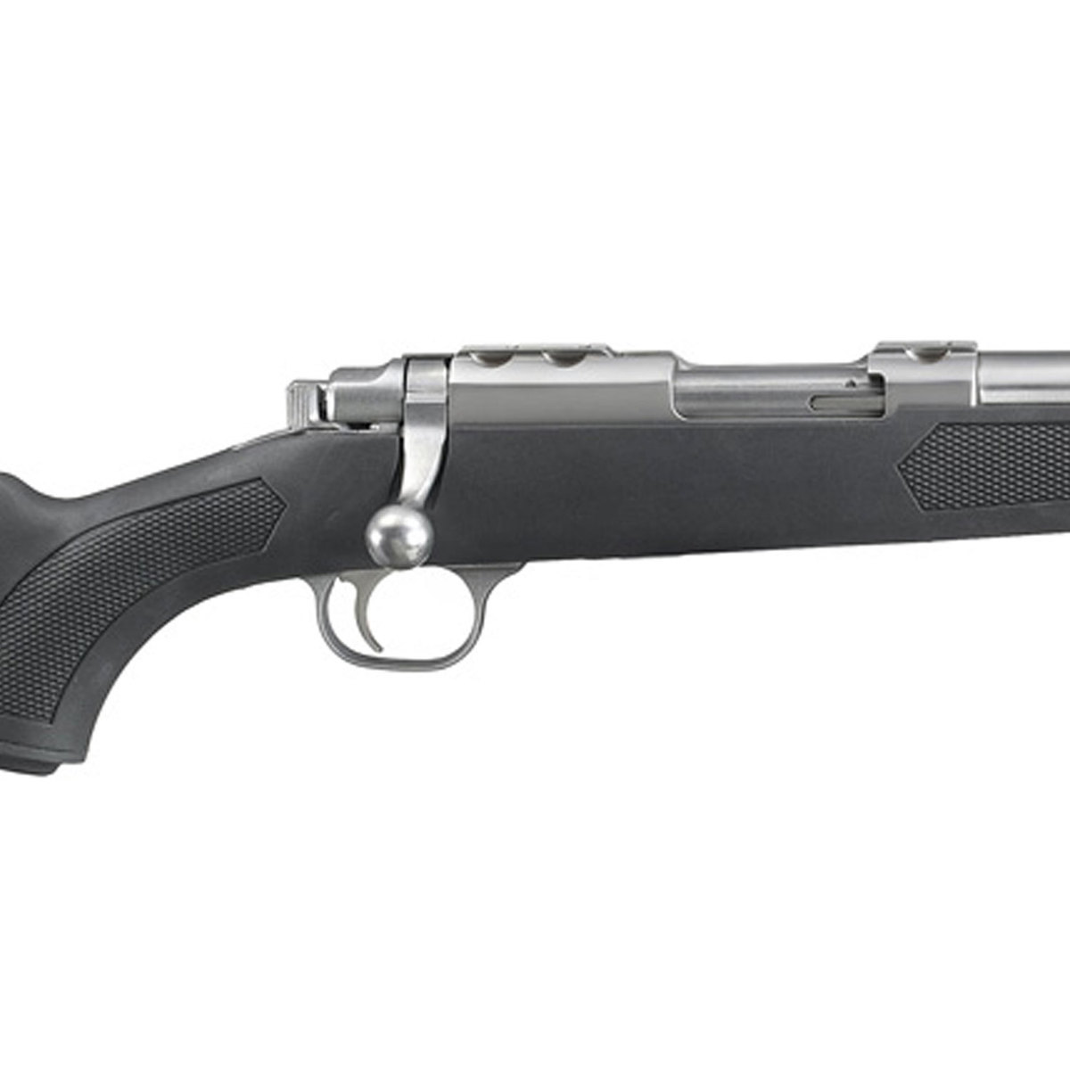 Ruger 77/44 Threaded Barrel Stainless/Black Bolt Action Rifle - 44 Magnum - Black Ruger 77/44 Threaded Barrel Stainless/Black Bolt Action Rifle - 44 Magnum - Black