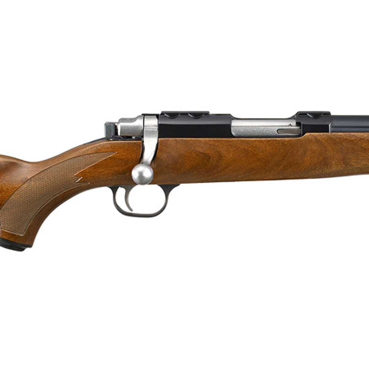 Ruger 77/44 Threaded Barrel Walnut/Black Bolt Action Rifle - 44 Magnum - Wood/Black Ruger 77/44 Threaded Barrel Walnut/Black Bolt Action Rifle - 44 Magnum - Wood/Black