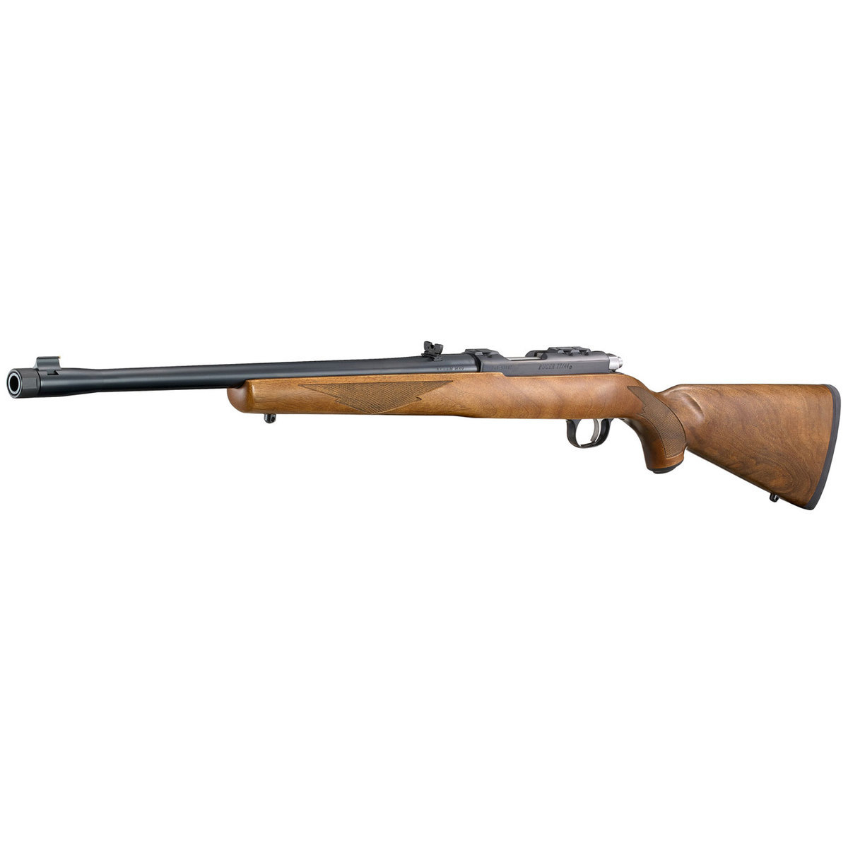 Ruger 77/44 Threaded Barrel Walnut/Black Bolt Action Rifle - 44 Magnum - Wood/Black Ruger 77/44 Threaded Barrel Walnut/Black Bolt Action Rifle - 44 Magnum - Wood/Black