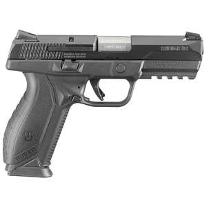 Ruger American 9mm Luger +P 4.2in Black Pistol - 10+1 Rounds