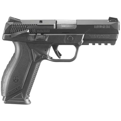 Ruger American 9mm Luger +P 4.2in Black Pistol - 10+1 Rounds image