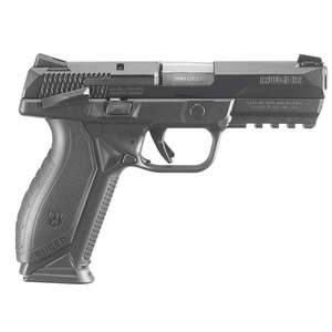 Ruger American 9mm Luger +P 4.2in Black Pistol - 17+1 Rounds