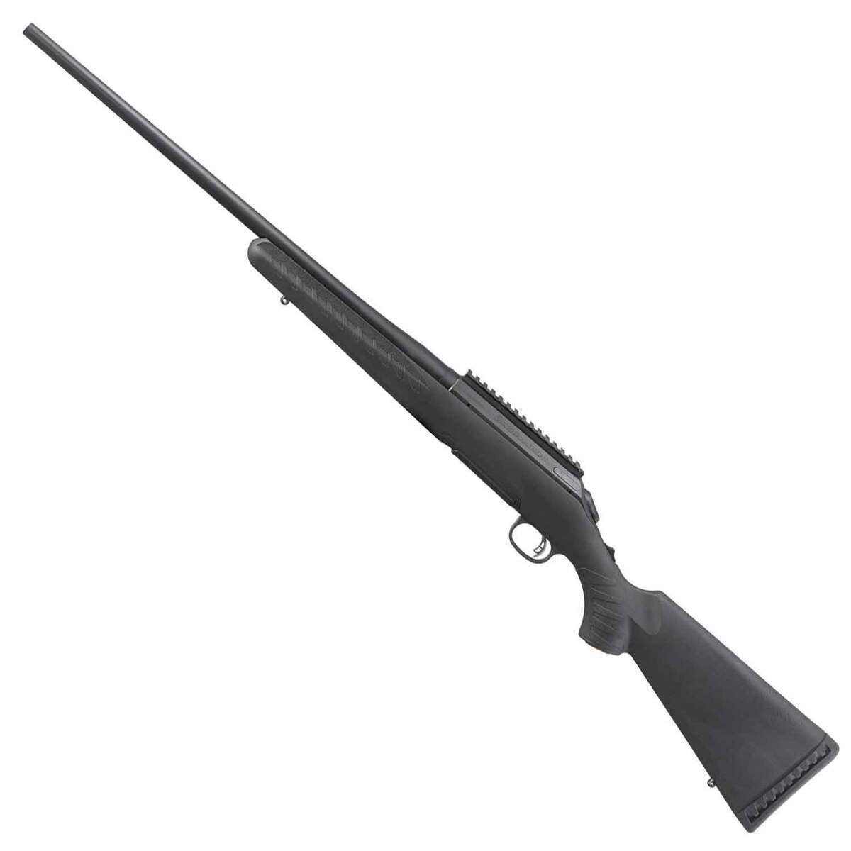 Ruger American 270 Winchester Black Bolt Action Rifle - 22in - Matte Black Ruger American 270 Winchester Black Bolt Action Rifle - 22in - Matte Black