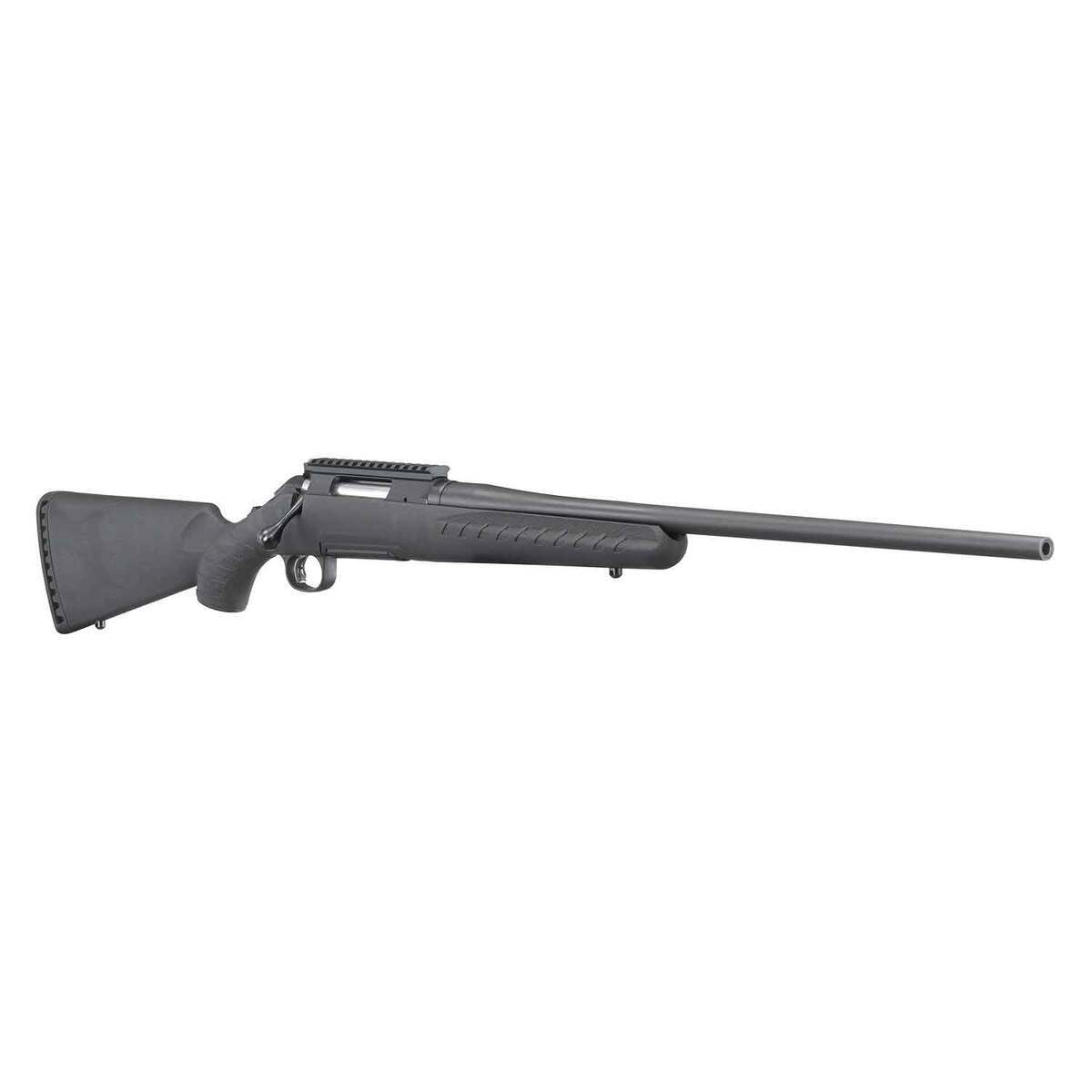 Ruger American 270 Winchester Black Bolt Action Rifle - 22in - Matte Black Ruger American 270 Winchester Black Bolt Action Rifle - 22in - Matte Black