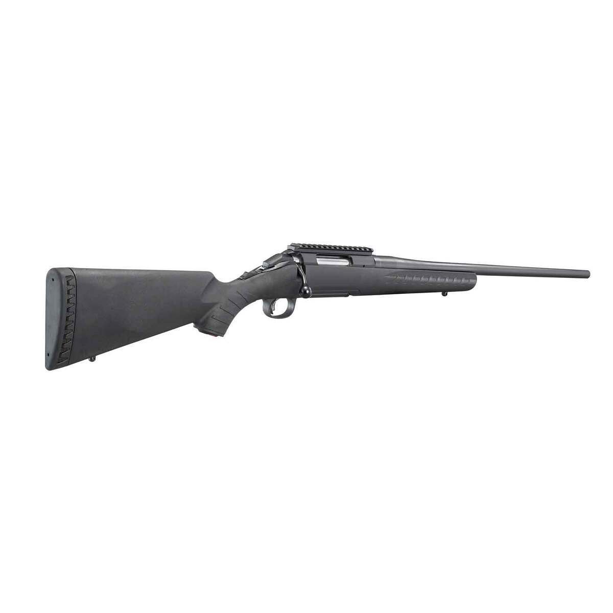 Ruger American 270 Winchester Black Bolt Action Rifle - 22in - Matte Black Ruger American 270 Winchester Black Bolt Action Rifle - 22in - Matte Black