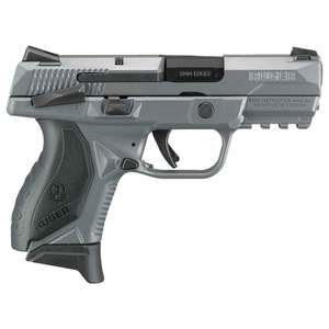 Ruger American Compact 9mm Luger 3.55in Gray Pistol - 17+1 Rounds