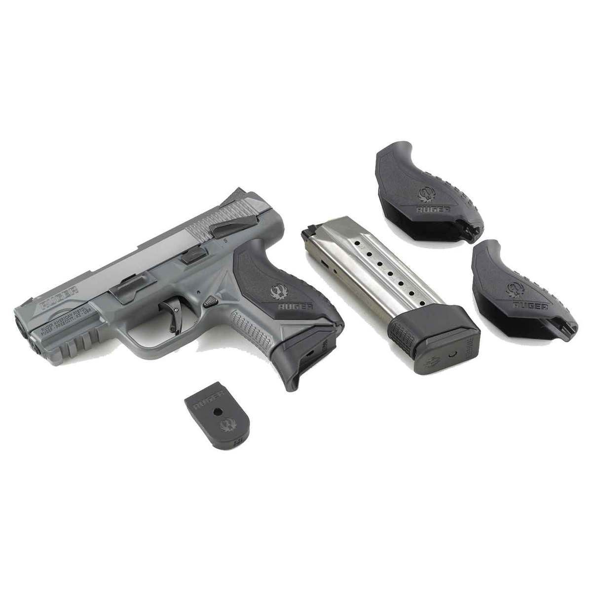 Ruger American Compact 9mm Luger 3.55in Gray Pistol - 17+1 Rounds - Gray Ruger American Compact 9mm Luger 3.55in Gray Pistol - 17+1 Rounds - Gray