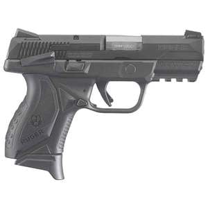 Ruger American Compact 9mm Luger +P 3.55in Black Pistol - 17+1 Rounds