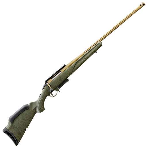 RUGER American Gen Ii Predator 6.5 Creedmoor Burnt Bronze Cerakote Bolt Action Rifle - 22in - Green