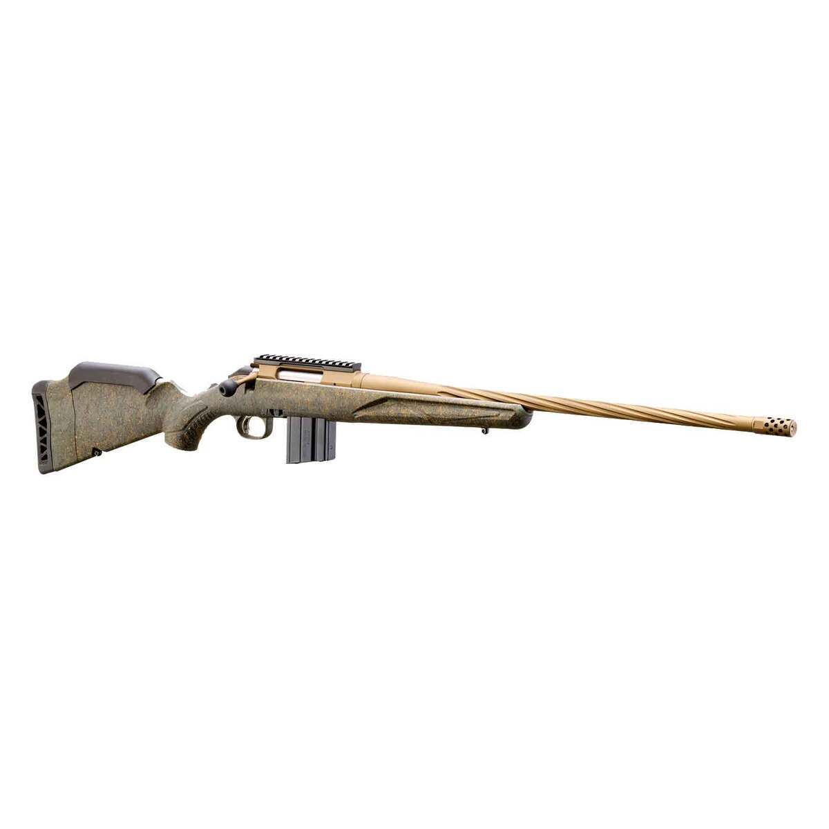 Ruger American Gen II Predator 6.5 Grendel Burnt Bronze Cerakote Bolt Action Rifle - 22in - Green Ruger American Gen II Predator 6.5 Grendel Burnt Bronze Cerakote Bolt Action Rifle - 22in - Green