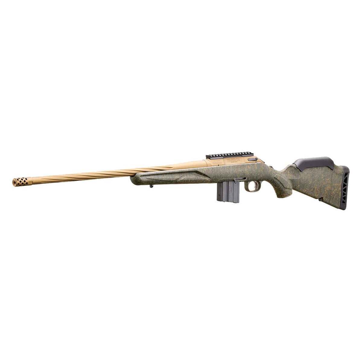 Ruger American Gen II Predator 6.5 Grendel Burnt Bronze Cerakote Bolt Action Rifle - 22in - Green Ruger American Gen II Predator 6.5 Grendel Burnt Bronze Cerakote Bolt Action Rifle - 22in - Green