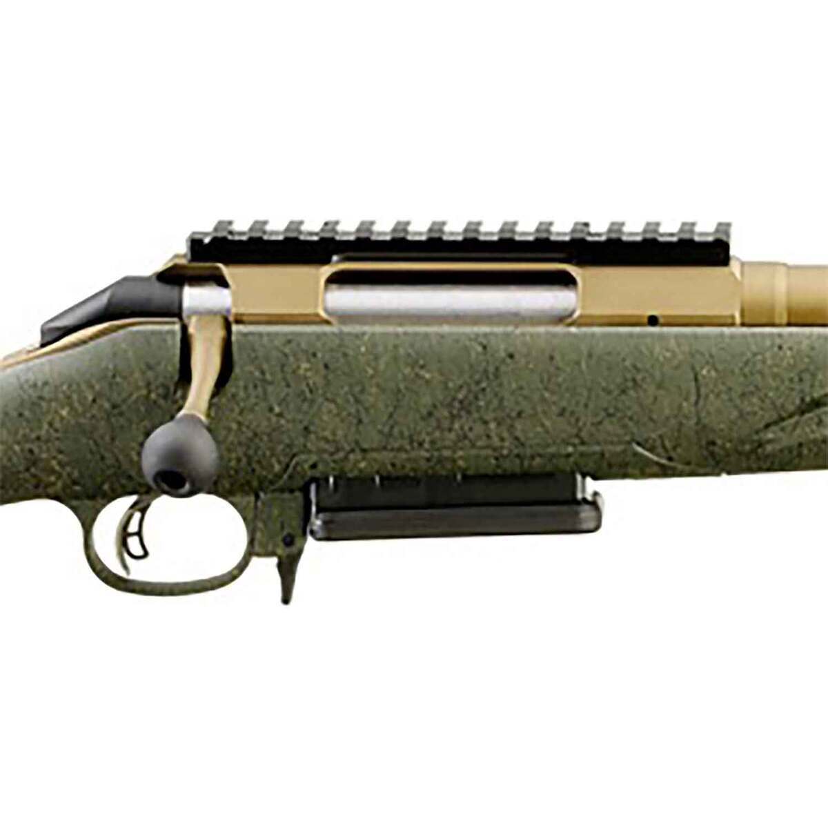 Ruger American Gen II Predator 7mm-08 Remington Burnt Bronze Cerakote Bolt Action Rifle - 22in - Green Ruger American Gen II Predator 7mm-08 Remington Burnt Bronze Cerakote Bolt Action Rifle - 22in - Green