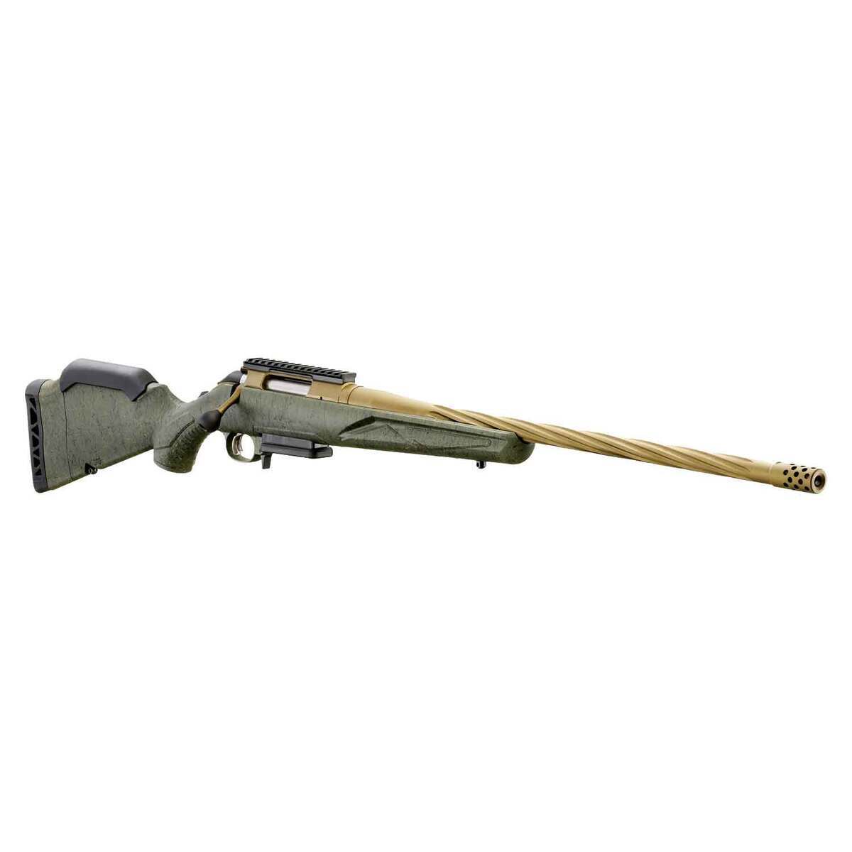 Ruger American Gen II Predator 7mm-08 Remington Burnt Bronze Cerakote Bolt Action Rifle - 22in - Green Ruger American Gen II Predator 7mm-08 Remington Burnt Bronze Cerakote Bolt Action Rifle - 22in - Green