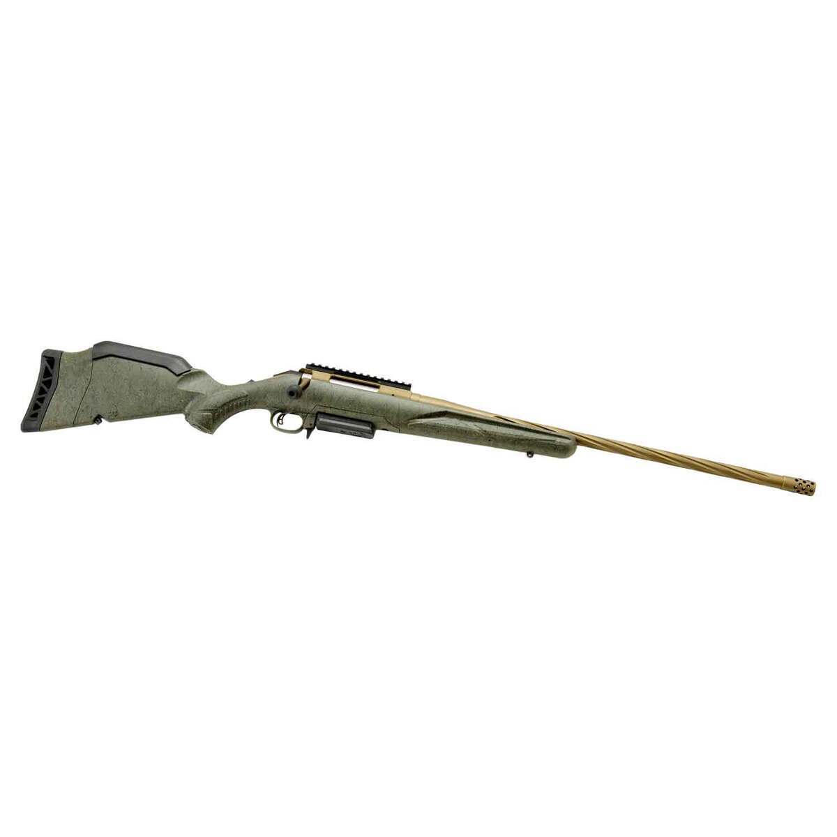 Ruger American Gen II Predator 7mm-08 Remington Burnt Bronze Cerakote Bolt Action Rifle - 22in - Green Ruger American Gen II Predator 7mm-08 Remington Burnt Bronze Cerakote Bolt Action Rifle - 22in - Green