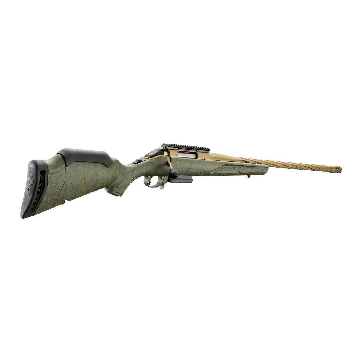 Ruger American Gen II Predator 7mm-08 Remington Burnt Bronze Cerakote Bolt Action Rifle - 22in - Green Ruger American Gen II Predator 7mm-08 Remington Burnt Bronze Cerakote Bolt Action Rifle - 22in - Green