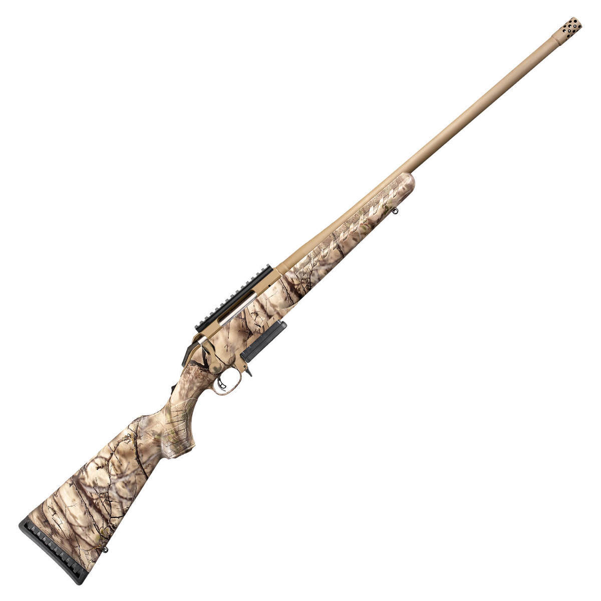 Ruger American Go Wild Camo/Bronze Bolt Action Rifle - 243 Winchester ...