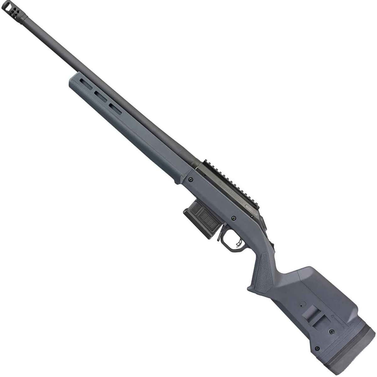 Ruger American Hunter Matte Black Bolt Action Rifle - 6.5 Creedmoor - 5+1 Rounds - Gray Ruger American Hunter Matte Black Bolt Action Rifle - 6.5 Creedmoor - 5+1 Rounds - Gray