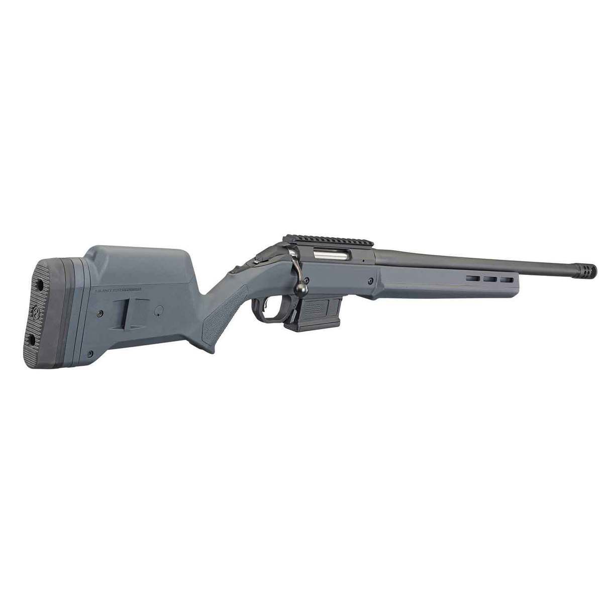 Ruger American Hunter Matte Black Bolt Action Rifle - 6.5 Creedmoor - 5+1 Rounds - Gray Ruger American Hunter Matte Black Bolt Action Rifle - 6.5 Creedmoor - 5+1 Rounds - Gray