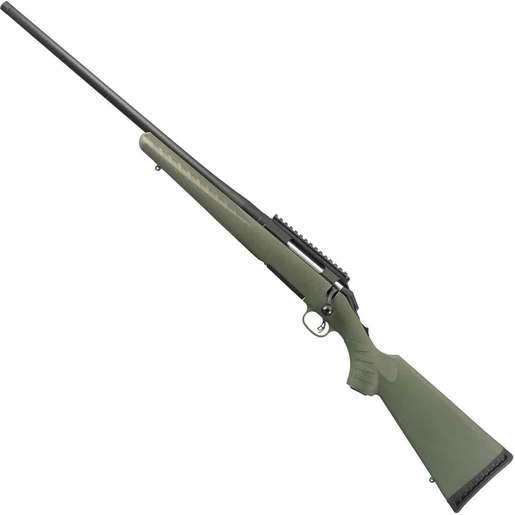 Ruger American Predator Matte Black Left Hand Bolt Action Rifle - 308 Winchester - 22in - Moss Green image