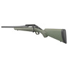 Ruger American Predator Matte Black Left Hand Bolt Action Rifle - 308 Winchester - 22in - Moss Green