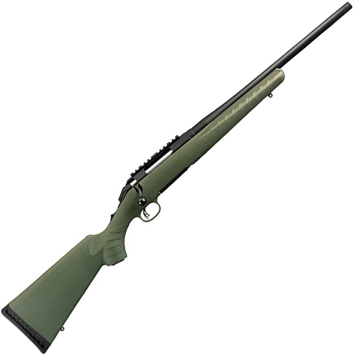 Ruger American Predator Black/Green Bolt Action Rifle - 308 Winchester - Moss Green Ruger American Predator Black/Green Bolt Action Rifle - 308 Winchester - Moss Green