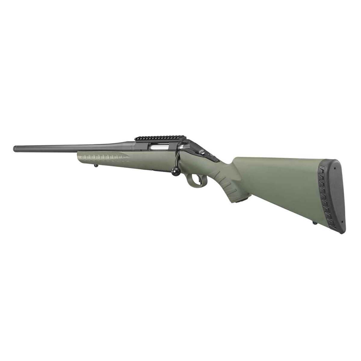 Ruger American Predator Matte Black Left Hand Bolt Action Rifle - 7mm-08 Remington - 22in - Moss Green Ruger American Predator Matte Black Left Hand Bolt Action Rifle - 7mm-08 Remington - 22in - Moss Green