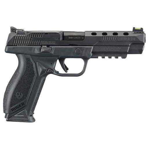Ruger American Pro 9mm Luger 5in Black Nitride Pistol - 17+1 Rounds - Black image