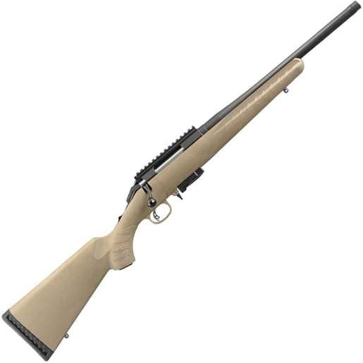 Ruger American Ranch Matte Black Bolt Action Rifle - 7.62x39mm - 16.12in - Tan image