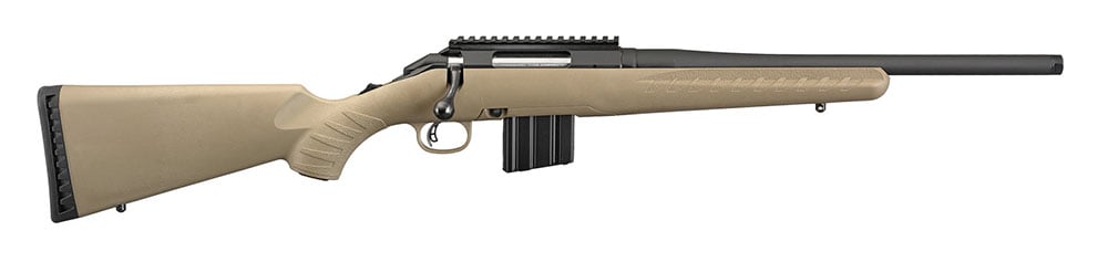 Ruger American Ranch Rifle FDE/Black Bolt Action Rifle - 6.5 Grendel