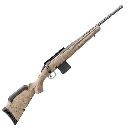 Ruger American Rifle Generation II Ranch 300 AAC Blackout Cobalt Cerakote Bolt Action Rifle - 16.1in - Tan image