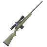 Ruger American Predator Scoped Matte Black/Moss Green Bolt Action Rifle - 223 Remington - 22in - Green