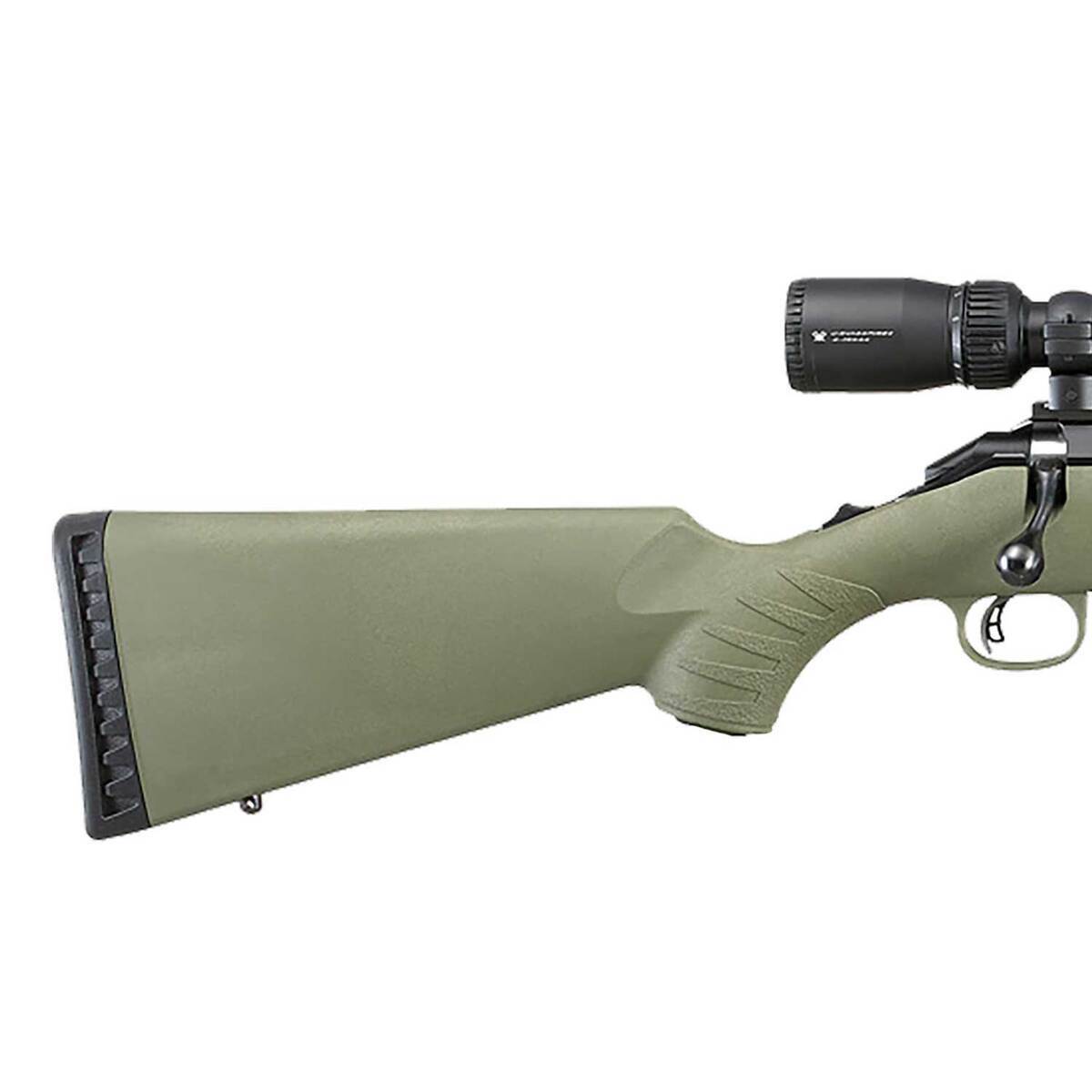 Ruger American Predator Scoped Matte Black/Moss Green Bolt Action Rifle - 6.5 Creedmoor - 22in - Green Ruger American Predator Scoped Matte Black/Moss Green Bolt Action Rifle - 6.5 Creedmoor - 22in - Green