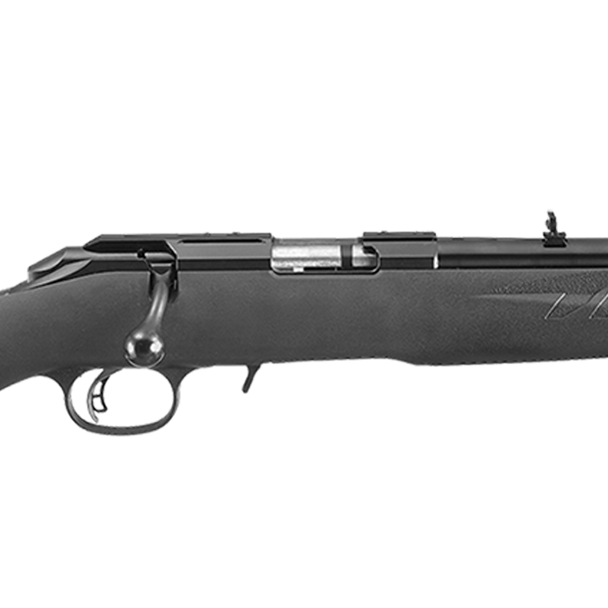 Ruger American Rimfire Blued Bolt Action Rifle - 22 Long Rifle - 18in - Black Ruger American Rimfire Blued Bolt Action Rifle - 22 Long Rifle - 18in - Black