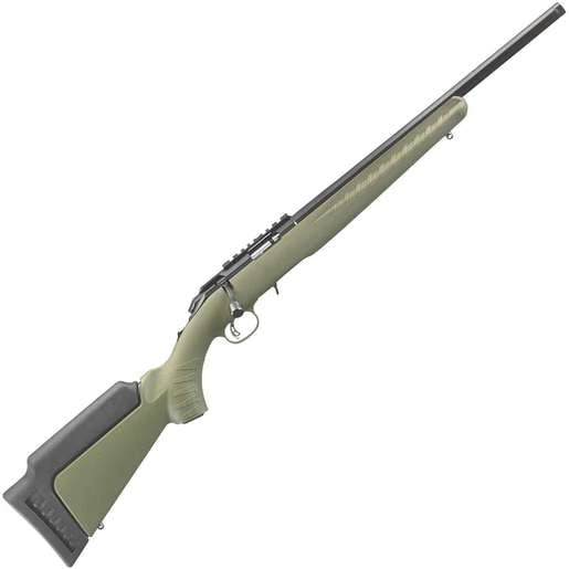 Ruger American Rimfire Satin Blued Bolt Action Rifle - 22 Long Rifle - 18in - Green image