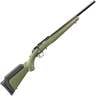 Ruger American Rimfire Satin Blued Bolt Action Rifle - 22 WMR (22 Mag) - 18in - Green