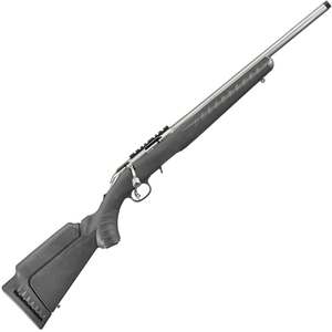Ruger American Rimfire Satin Stainless Bolt Action Rifle - 22 Long Rifle - 18in