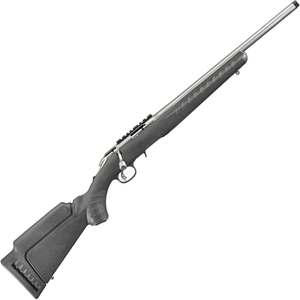 Ruger American Rimfire Satin Stainless Bolt Action Rifle - 22 WMR (22 Mag) - 18in