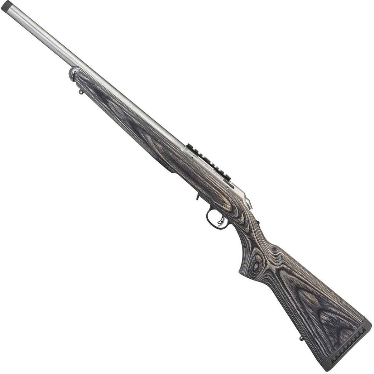 Ruger American Rimfire Target 22 Long Rifle Stainless Bolt Action Rifle ...