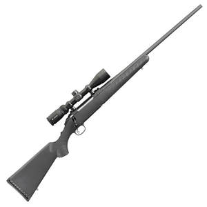 Ruger American Scoped Black Bolt Action Rifle - 243 Winchester - 22in