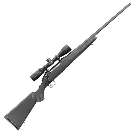 Ruger American Scoped Black Bolt Action Rifle - 243 Winchester - Matte Black image