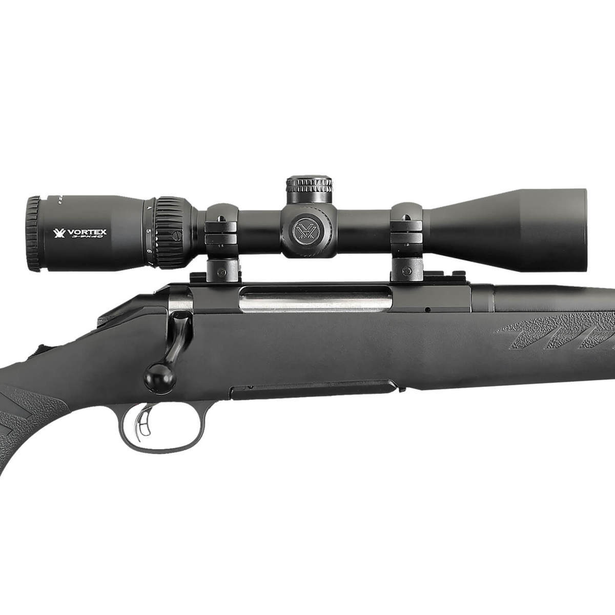 Ruger American Scoped Black Bolt Action Rifle - 308 Winchester - 22in - Matte Black Ruger American Scoped Black Bolt Action Rifle - 308 Winchester - 22in - Matte Black