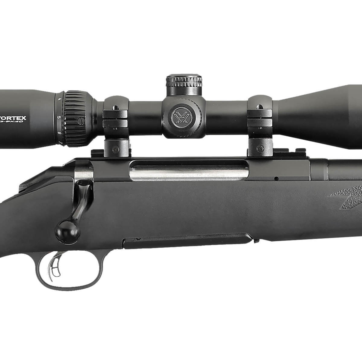 Ruger American Scoped Black Bolt Action Rifle - 6.5 Creedmoor - 22in - Matte Black Ruger American Scoped Black Bolt Action Rifle - 6.5 Creedmoor - 22in - Matte Black