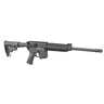 Ruger AR-556 5.56mm NATO 16.1in Black Anodized Semi Automatic Modern Sporting Rifle - 10+1 Rounds - Black